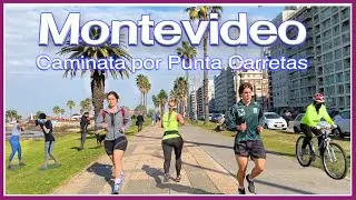 [ Caminata ] La Rambla MONTEVIDEO Uruguay video 4K HDR VLOG