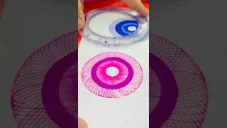 Spirograph Loop So Smooth It Feels Like Magic! ✨🧿 #MagicLoop #SatisfyingDesign