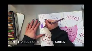 Conversation Hearts Candy Drawing! - 2023