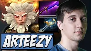 EG.Arteezy Monkey King with Shadow Blade | Dota Gameplay