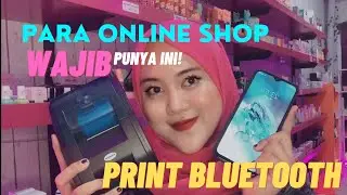 PRINTER BLUETOOTH COCOK UNTUK ONLINE SHOP / OFFLINE SHOP || pluffystore