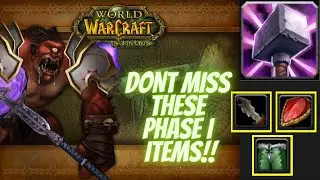 RET PALADIN TBC CLASSIC PHASE I - TOP 5 BEST ITEMS