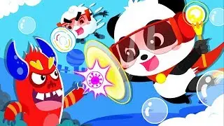 Рыцарь-панда победил злых микробов Play Safe Song | Детские стишки | Детские песни | BabyBus