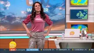 Laura Tobin Looking Very Sparkly Christmas Eve 2020