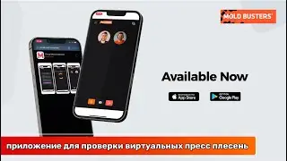 приложение для проверки виртуальных пресс плесень Virtual Mold Inspection App   Mold Busters