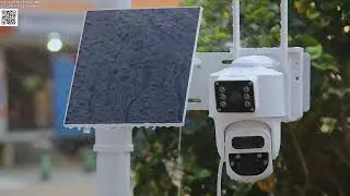 SHIWOJIA Solar Camera 4G Dual Screen Review aliexpress