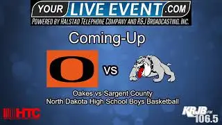 Oakes vs Sargent County - North Dakota High School Boys Basketball