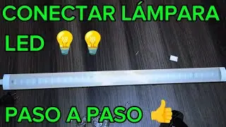 Cómo instalar una lámpara led fácil paso a paso