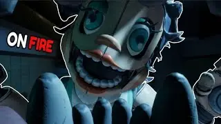 This animatronic is ON FIRE ( Pt 3 Five Nights At Freddys Secret of The MIMIC )