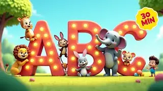 Learn ABC | 30 Min FUN Rhymes Make Learning ENGLISH a Blast! FUN LEARNING with Rhymes for Kids|