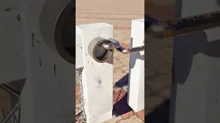 Ring Designed Sliding Gate Latch For Garden 🏡 #shorts