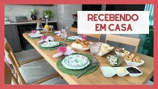 RECEBENDO EM CASA PARA LANCHE DA TARDE