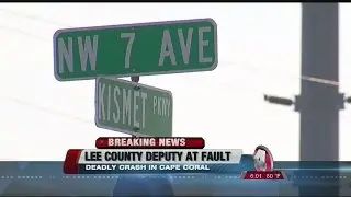 Deputy at fault accident