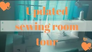 Updated #SewingRoom #tour