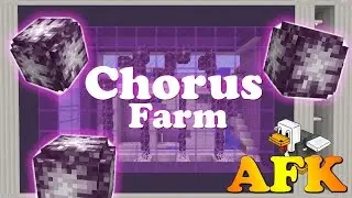 Minecraft 1.9 - AFK Chorus Farm