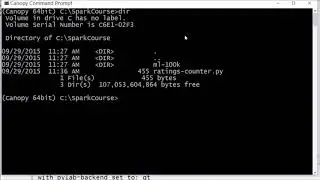 Run Your First Spark Program – Ratings Histogram Example