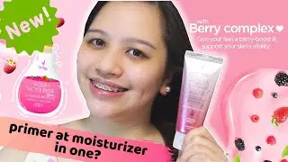 SKINCARE & PRIMER IN ONE? iWhite Korea Aqua Moisturizer Glow w/ Berry Complex | honest review & demo