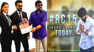 RC15 Grand launch | Ramcharan, Shanker Movie Grand launching details | #RC15 Movie launch
