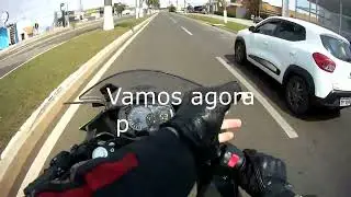 Retrovisor ASAS estilo RIZOMA, super teste e avalição, cidade e estrada na Ninja 400