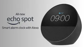 Your sleek, smart bedside companion with Alexa!