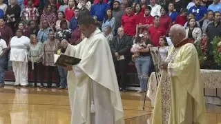 Waskom community pays respect to family of boys killed in house fire
