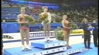 Ladies' Medal Award Ceremony - 1997 World Figure Skating Championships