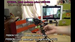 Превратите iPhone/iPad в HDMI-монитор для камеры (видеокамеры Sony GoPro Hero5)