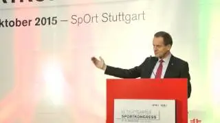 Alfons H&ouml;rmann | 10. Stuttgarter Sportkongress