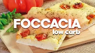 Receita de Focaccia Low Carb | 