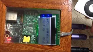 Raspberry Pi, Volumio, IrBerryDAC, AppleRemote and LCD Hi-res Audio