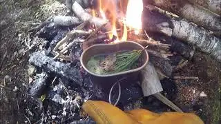 Bushcraft Nova Scotia Video Montage: Backcountry camping and cooking with my boys and dog