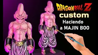 Como Hacer a Majin Boo Anime Custom / Impresión 3d Dragon Ball Z