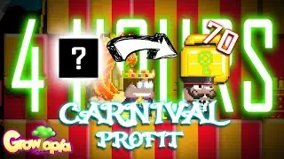 GROWTOPIA PROFIT 70WLS IN 4HOURS NO FARM (CARNIVAL) 2020