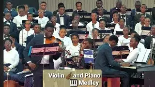 Violin & Piano Medley — I Believe + Give Me Oil in My Lamp | Inspirational Worship #ViolinWorship