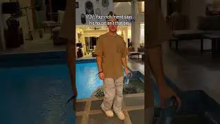 POV: Your rich friend says his house isn&rsquo;t that big😭 #funnyreel