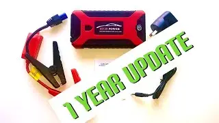 Jump Start Dead Car Battery - HIGH POWER Car Jump Starter - 1 YEAR TEST UPDATE