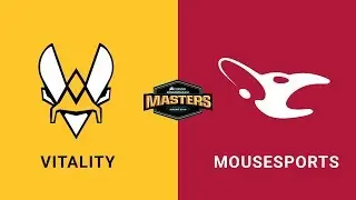 Vitality vs Mousesports - Mirage - Quarter-Final - CORSAIR DreamHack Masters Malm&ouml; 2019