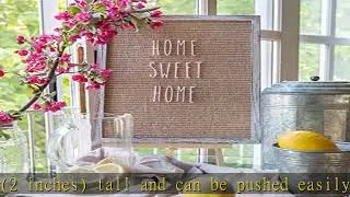 Skinny Letterboard Letters Only Set NO BOARD INCLUDED, Rae Dunn Inspired Font Perfect Farmhouse Dec