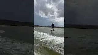 Learning to Jump the Hydrofoil Board #fail