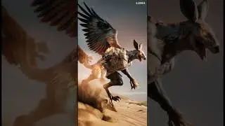 Unbelievable Genetic Mashup: Kangaroo + Eagle #shorts