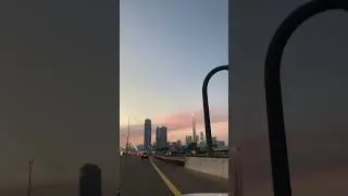 Burj Khalifa Evening View In Dubai by Dubailo Habibi