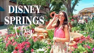 come shop with me at disney springs + haul!