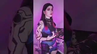 Reyna Cosplay 💜 Valorant | #shorts
