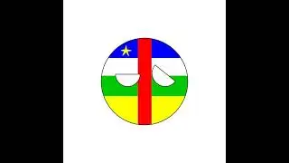 Central African Republic (C.A.R) Countryball