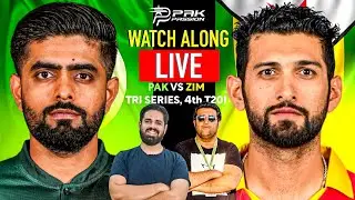 PAK vs ZIM LIVE WATCH-ALONG! | T20 Tri-Series 2025 | Match 4 Highlights & Reaction | PakPassion