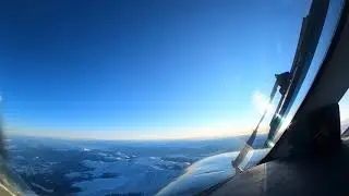 Fairchild Merlin IIIB Flight Across The Rockies To Scottsdale