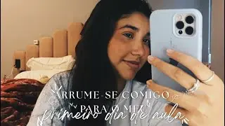 GRWM para o meu primeiro dia de aula! *1ºEM*