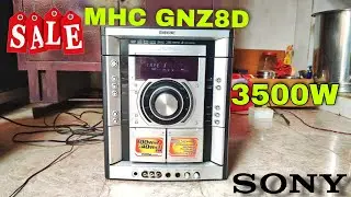 Sony Amp MHC GNZ8D 3500W P.M.P.O powerful 5.1 channel