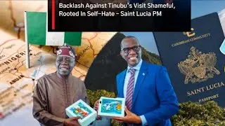 BACKLASH ! CASTIGATING TINUBU VISIT TO SAINT LUCIA IS EV!L , PM FIRES NIGERIANS