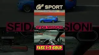 SFIDA MISSIONI 1-2 GOLD | GT SPORT  #frankgtofficial #gameplay #shorts #fanatec